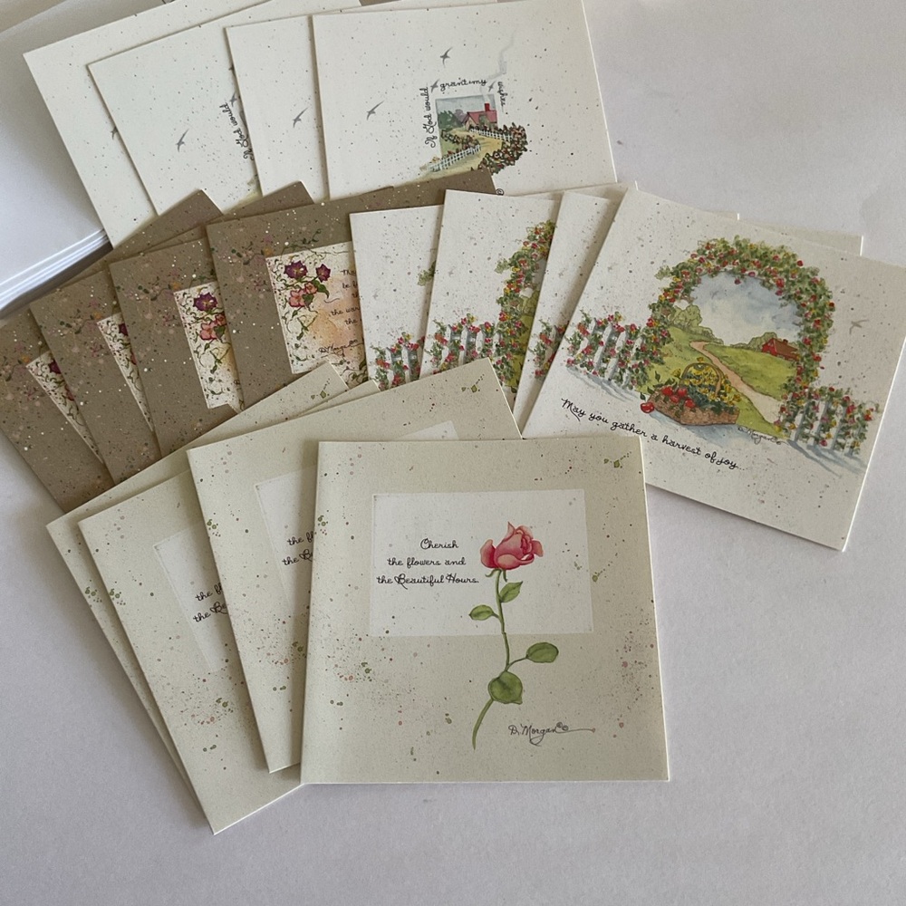 D. MORGAN SET OF 16 BIRTHDAY CARDS NWT